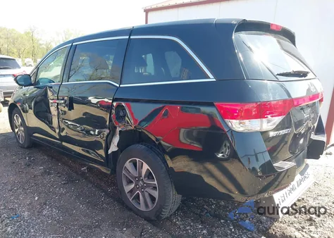 2014 Honda Odyssey Touring/Touring Elite из США, поврежденный, VIN 5FNRL5H98EB095382